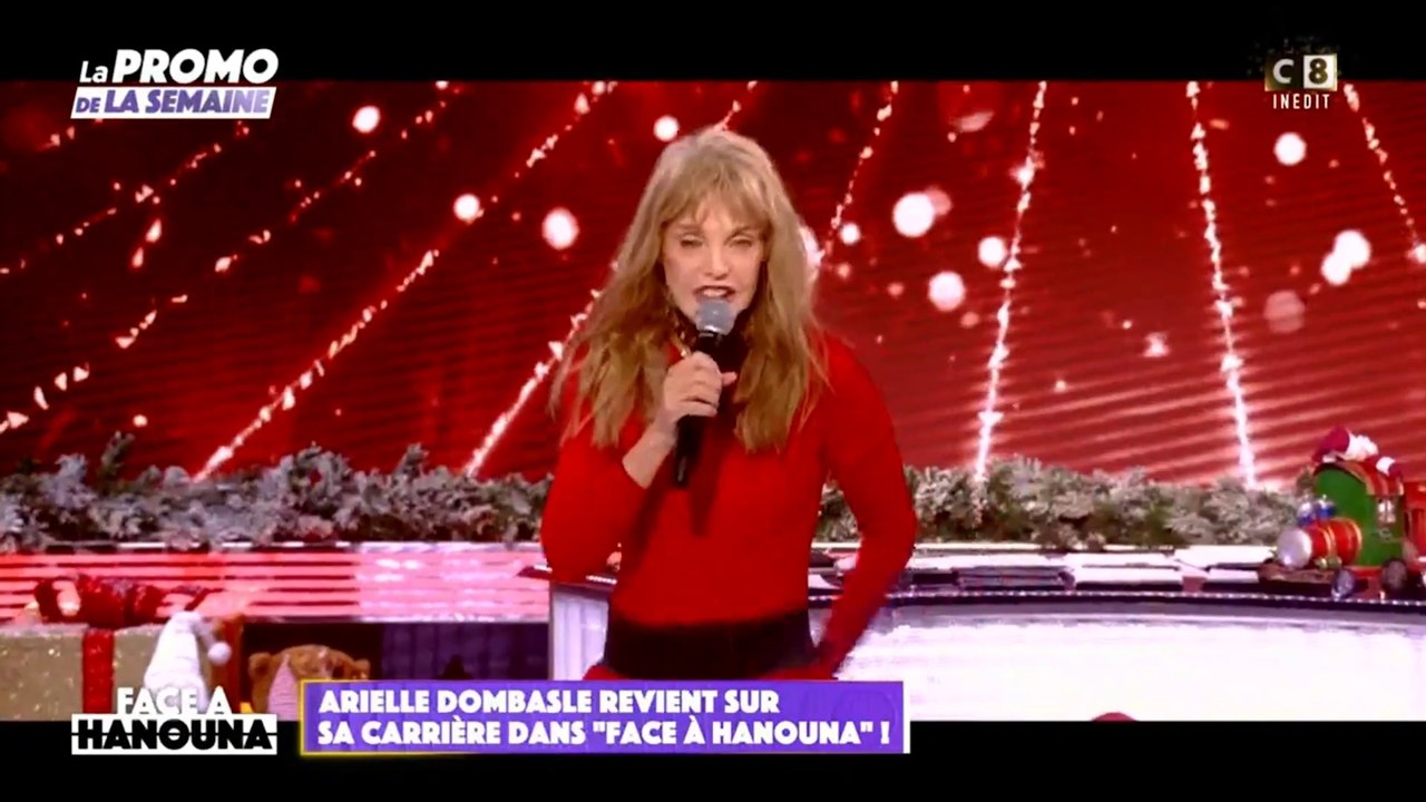 Arielle Dombasle - Jingle Bells (Face à Hanouna) (8 décembre 2024)