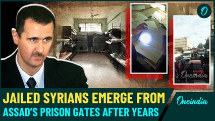 Syria Collapse Caught On Cam: Assad Prisoners Walk Free On Streets, Rebels Free Detainees