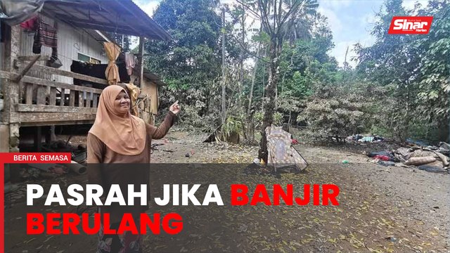Seminggu bersihkan kesan lumpur, peniaga pasrah jika banjir berulang