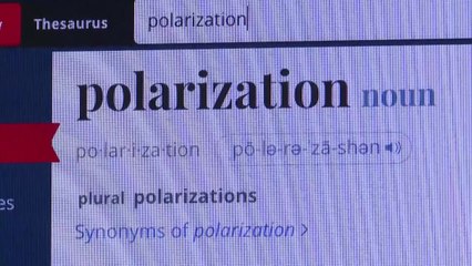 미국 메리엄-웹스터 사전 "올해의 단어는 '양극화'" / YTN