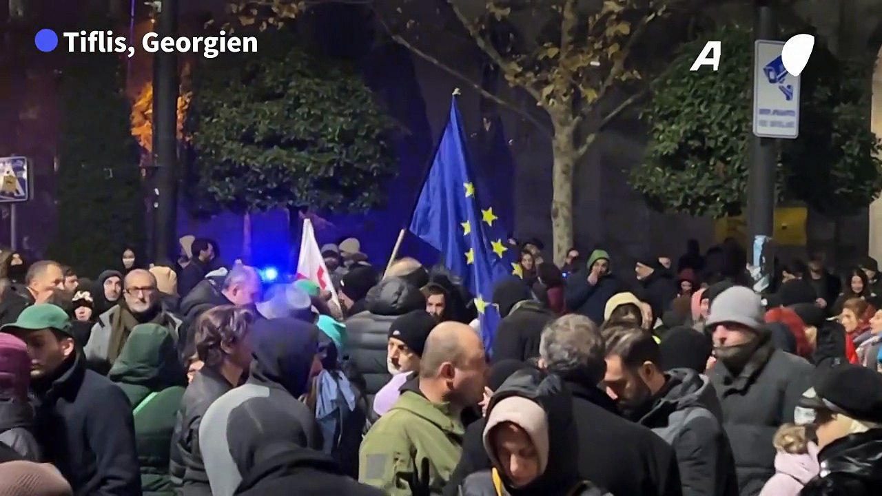 Georgien: Erneut Großdemo gegen Regierung und für EU-Anbindung