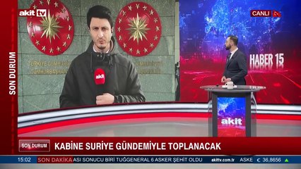 Kabine Suriye gündemiyle toplanacak