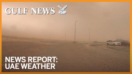 UAE weather: Dusty skies, chance of rain in Dubai, Sharjah