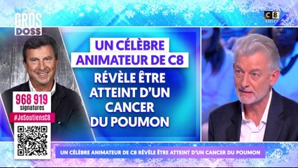 Un célèbre animateur de C8 révèle être atteint d'un cancer du poumon