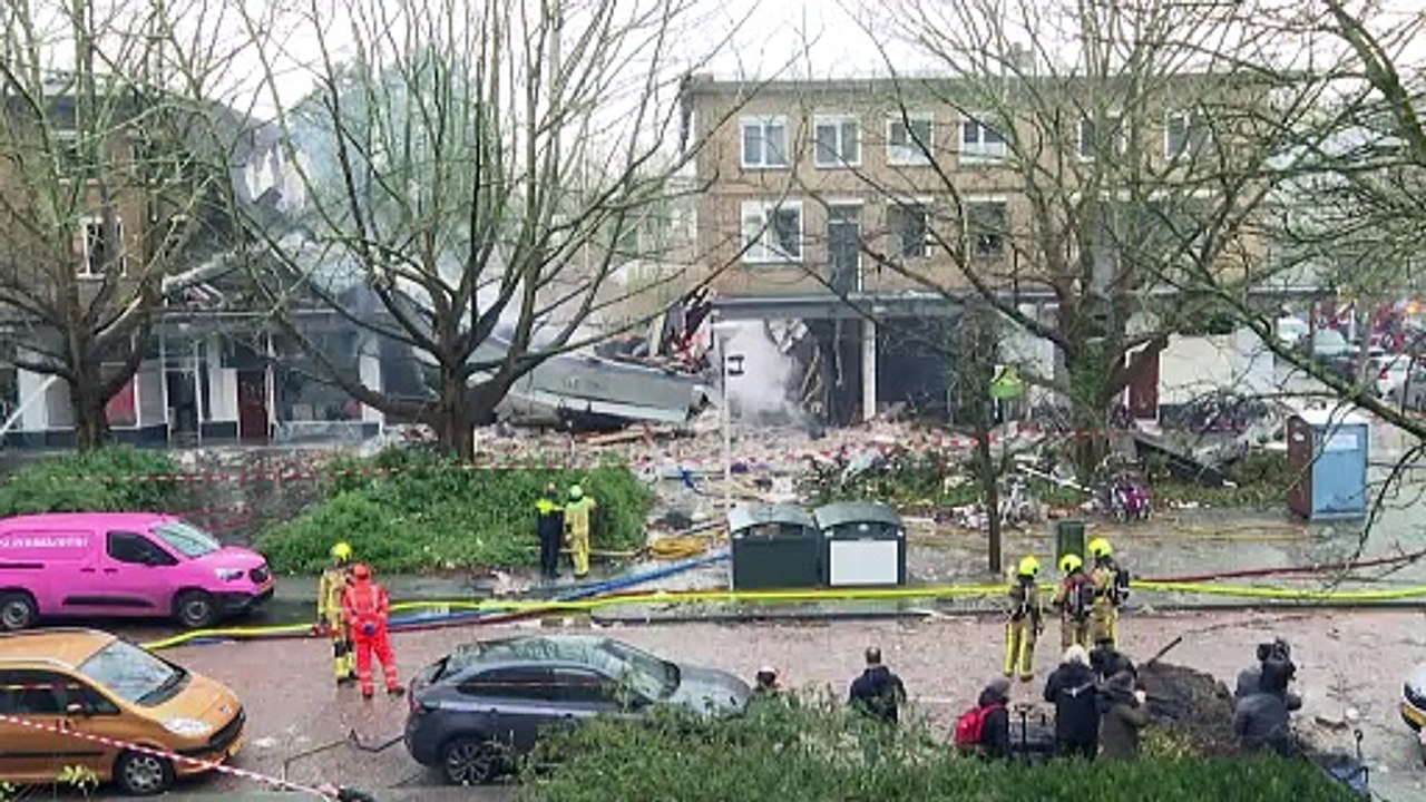 Explosion in Den Haag: Polizei hat Hinweise auf Verbrechen