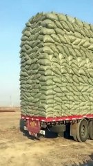 overloaded truck new short video(360P)