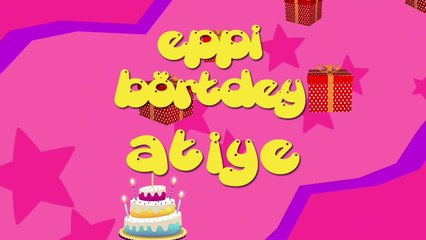 İyi ki doğdun ATİYE - İsme Özel Roman Havası Doğum Günü Şarkısı (FULL VERSİYON) (REKLAMSIZ)