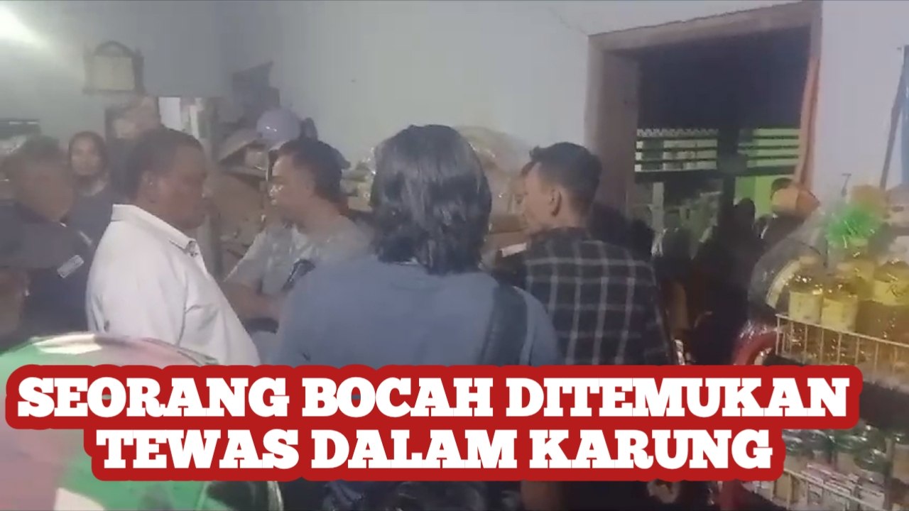 Bocah 9 Tahun Ditemukan Tewas Dalam Karung