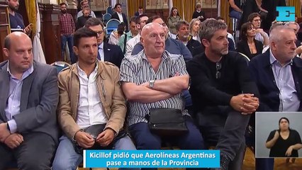 Kicillof pidió que Aerolíneas Argentinas pase a manos de la Provincia: "La patria no se vende”