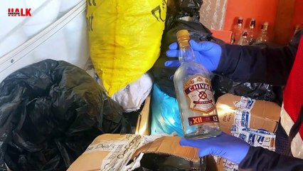 Jandarmadan Pamukova'da sahte içki operasyonu! Sahte içki imalathanesini ortaya çıkardılar