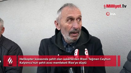 6 şehidimizin olduğu helikopter kazasında kahreden detay