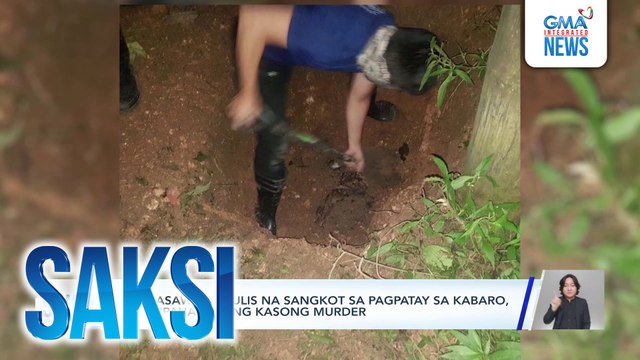 Mag-asawang pulis na sangkot sa pagpatay sa kabaro, sinampahan na ng kasong murder | Saksi