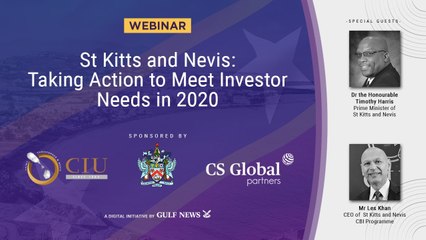 St Kitts and Nevis: Taking action to meet investor needs in 2020