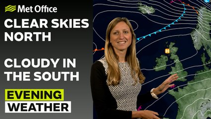 Met Office Evening Weather Forecast 09/12/24 – Windy south and settled north