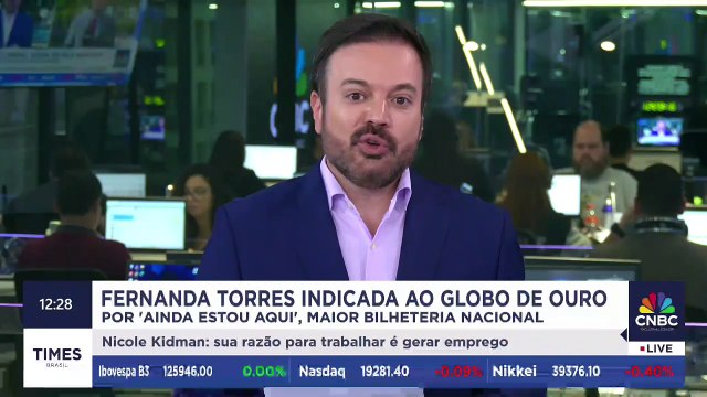 Fernanda Torres é indicada ao Globo de Ouro por 'Ainda Estou Aqui'