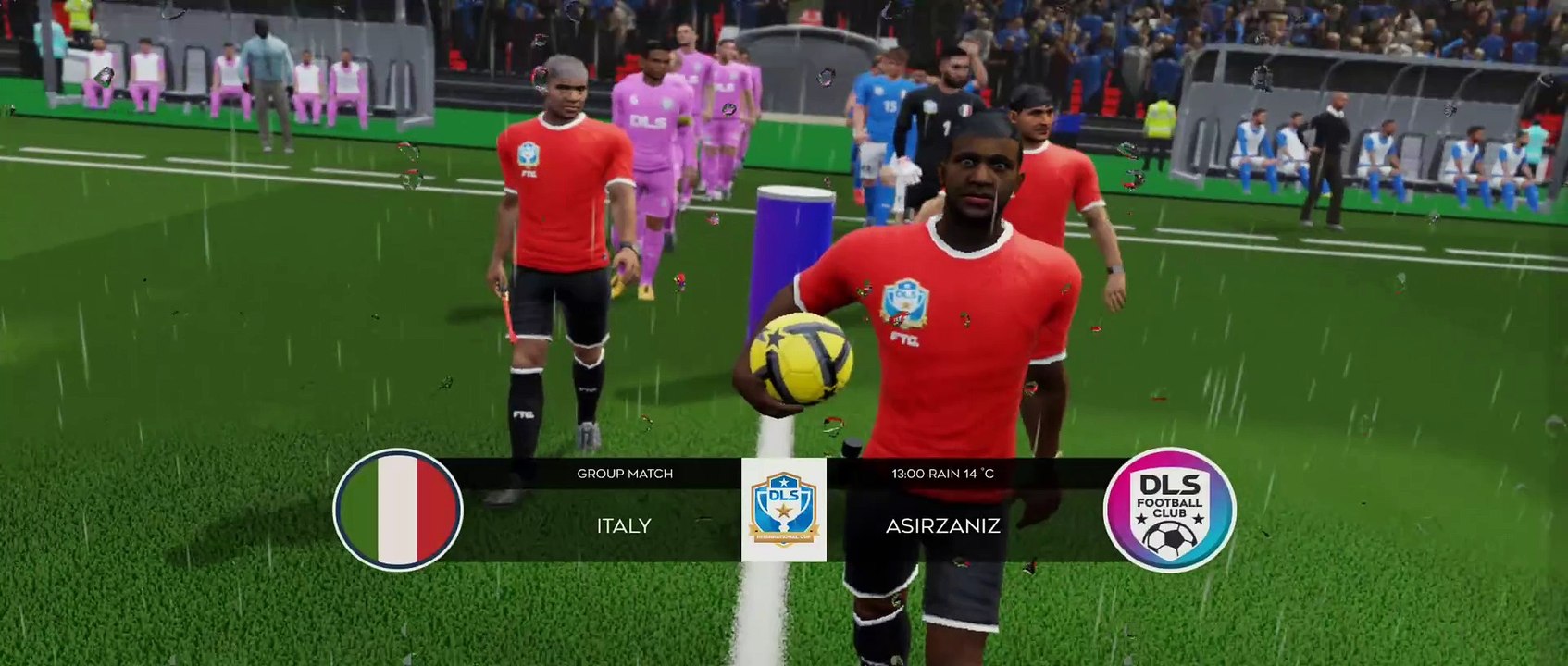 ITALY VS ASIRZANIZ - DREAM LEAGUE SOCCER