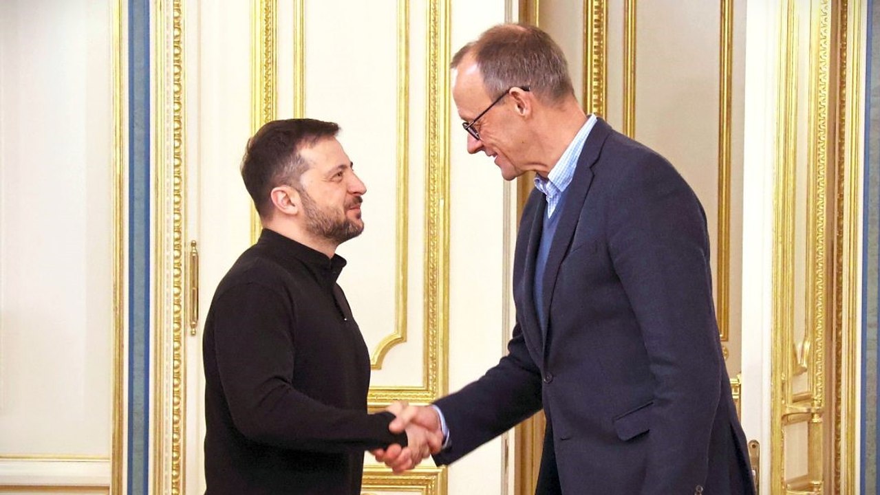 Friedrich Merz verspricht Ukraine Taurus-Marschflugkörper