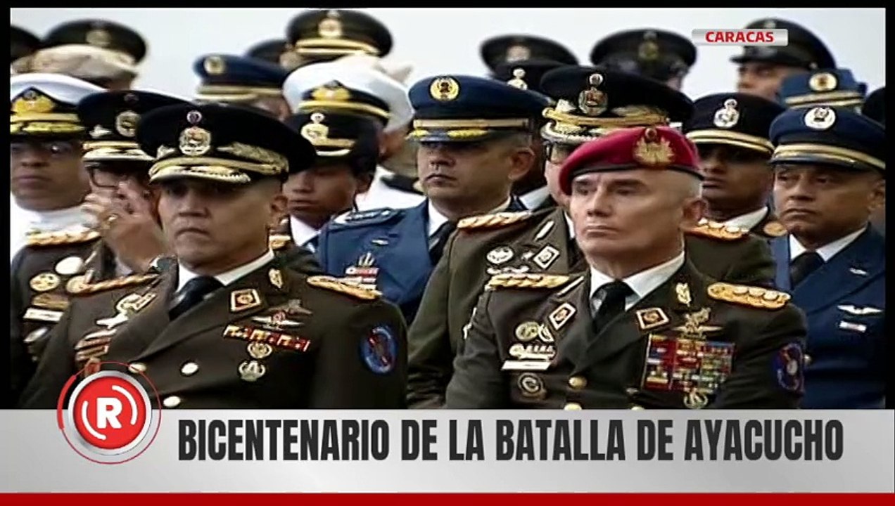 Acto en conmemoración al Bicentenario de la Batalla de Ayacucho en el Panteón Nacional
