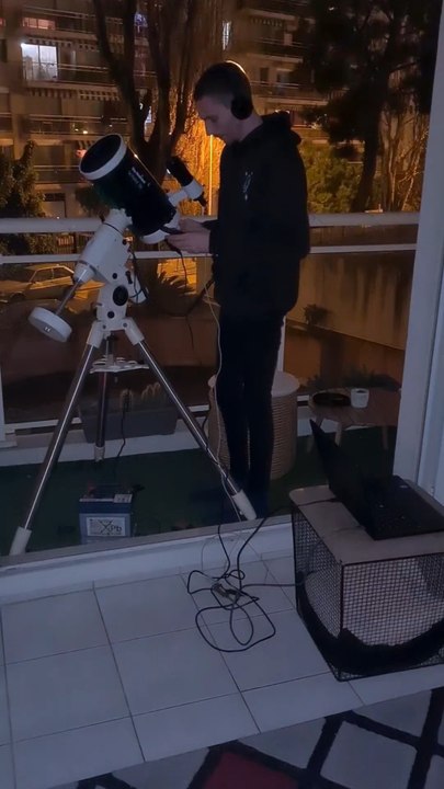 Mon défi : mon image la plus détaillée de la Lune depuis mon balcon