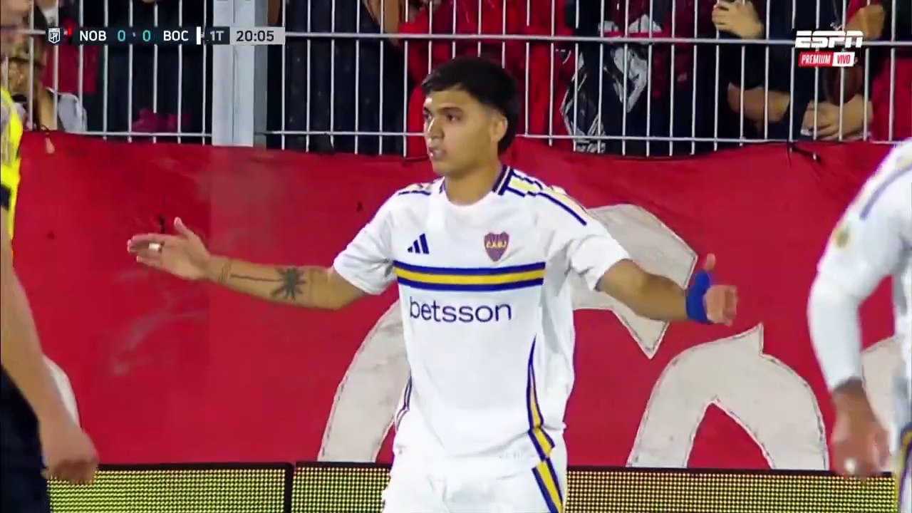 Newells 0 vs Boca Juniors 1 | 1T | Fecha 26 | Torneo Menotti 2024