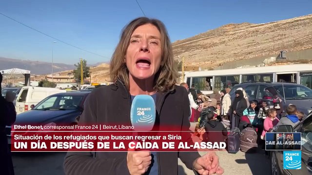 Informe desde Beirut: refugiados sirios en Líbano buscan regresar a su país tras caída de al-Assad