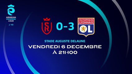 J10 : Reims – Ol. Lyonnais (0-3), le résumé