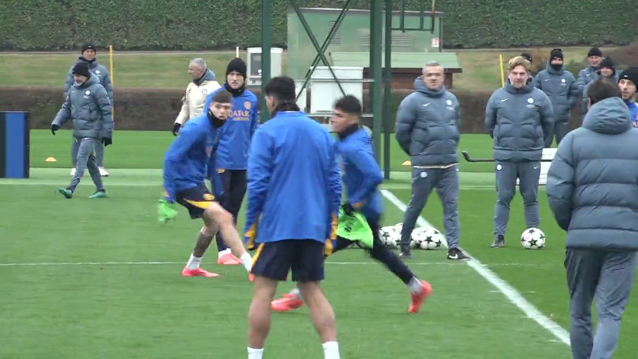 Internazionale Milano prepare for Leverkusen UCL clash