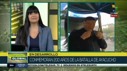 Perú celebra Bicentenario de la Batalla de Ayacucho