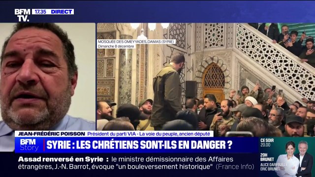 Syrie: Je suis inquiet pour les minorités , déclare Jean-Frédéric Poisson, ancien député