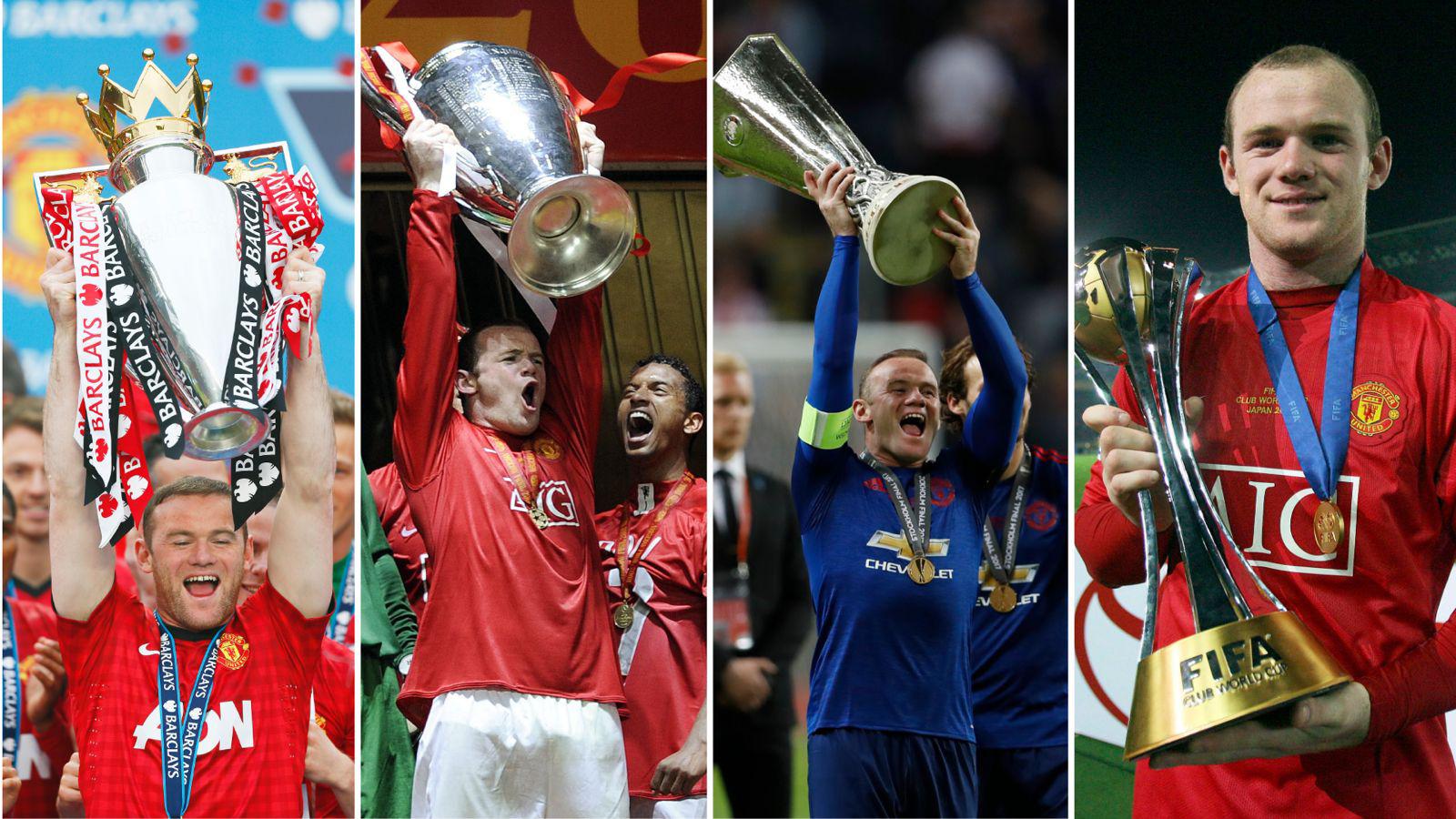 La legendaria vitrina de Wayne Rooney: un reflejo de grandeza futbolística
