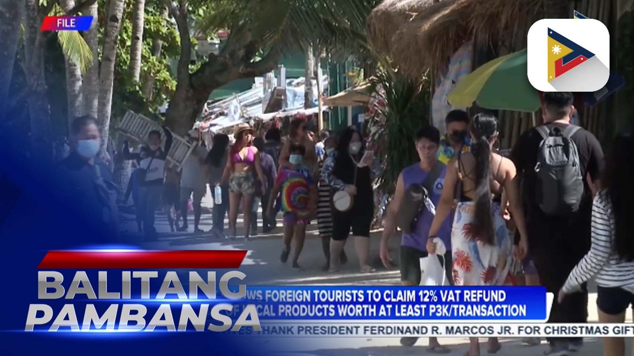 PBBM inks VAT Refund for Non-Resident Tourists Act