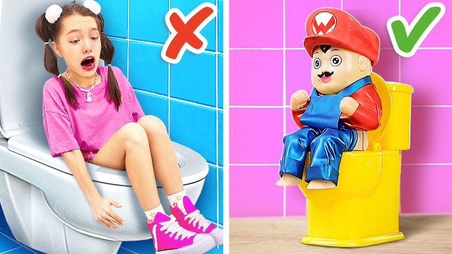 Mario Is Daddy! 🤪 *Best Parenting Gadgets and Hacks Every Nanny Should Know*