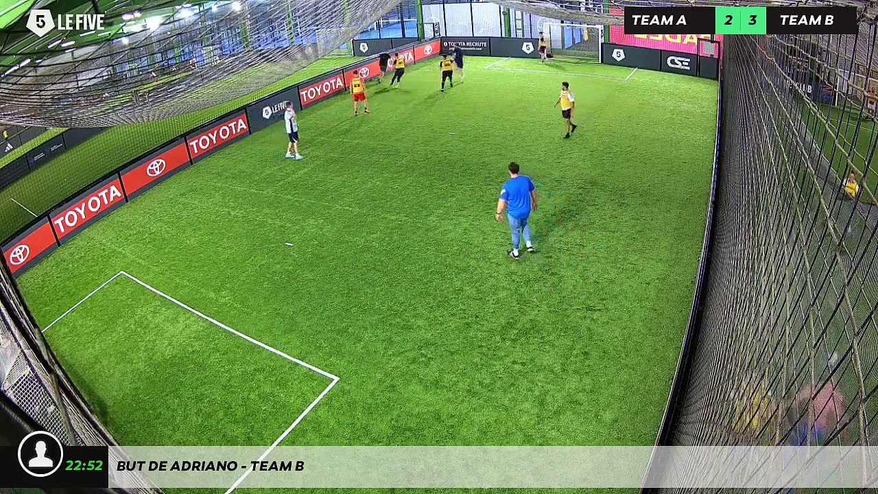 But de Adriano - Team B