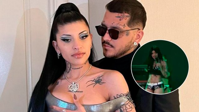 Christian Nodal es tundido en concierto por Cazzu y sus fans: Yo no peleo por cuero, mami, quédate con él