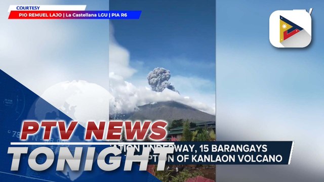 Evacuation underway, 15 barangays affected by eruption of #Kanlaon Volcano; DSWD prepares 84-K food packs, 27-K non-food items for distribution
