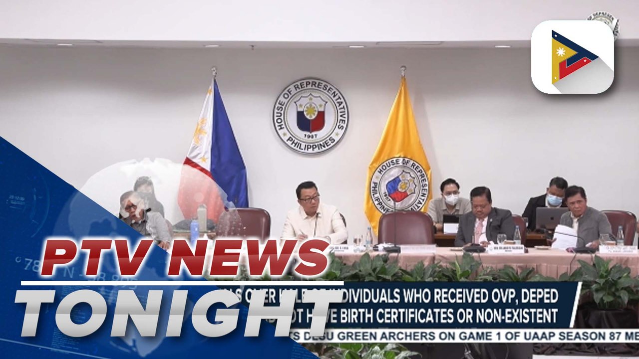 Rep. Chua reveals over half of individuals who received OVP, DepEd confidential funds did not have birth certificates or non-existent