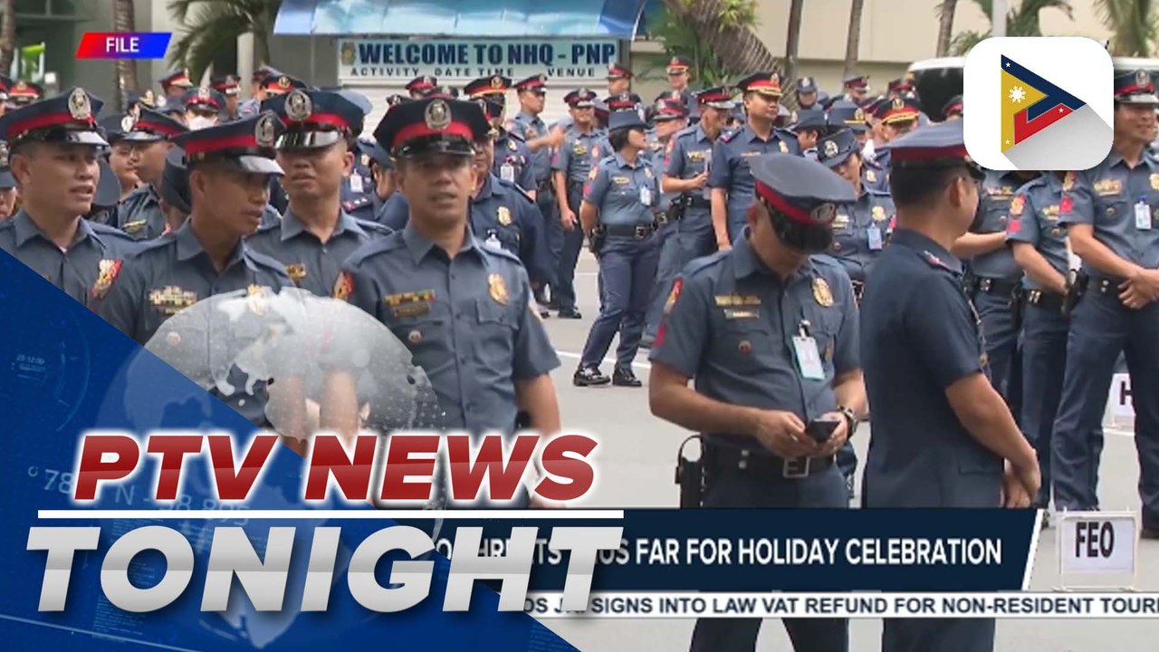 PNP monitors no threats thus far for holiday celebration - video ...