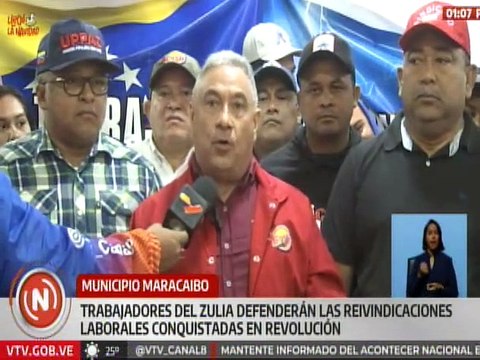Zulia | Trabajadores defienden las reivindicaciones laborales de la Revolución Bolivariana
