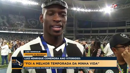 LUIZ HENRIQUE COMENTA SOBRE A ESCOLHA DA CAMISA 7 DO BOTAFOGO | PRIMEIRO TEMPO