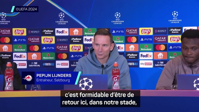 Lijnders : Nous devrons être très courageux face au PSG