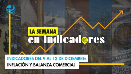 Indicadores del 9 al 13 de diciembre: Inflación y balanza comercial