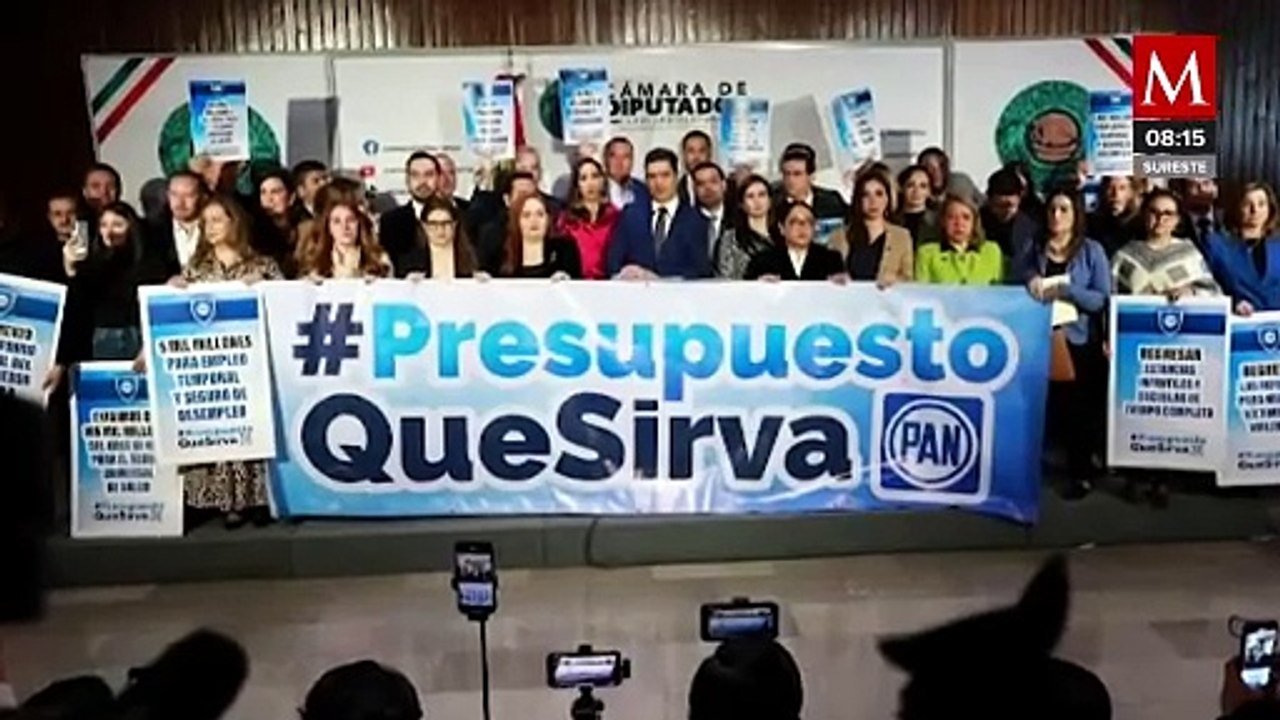 PAN acusa que Morena privilegia caprichos en Presupuesto 2025