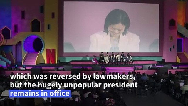 'Squid Game' writer criticises political crisis facing South Korea