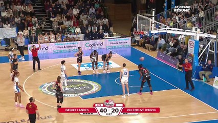 Le Grand résumé - Basket Landes se reprend à domicile face à Villeneuve d'Ascq