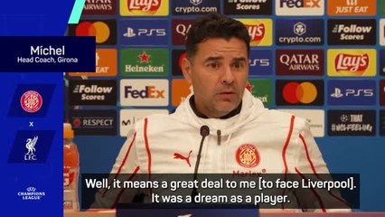 Michel excited for 'dream' matchup against Liverpool