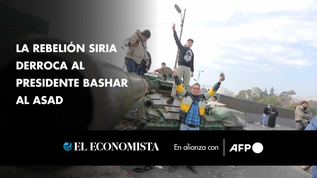 La rebelión siria derroca al presidente Bashar Al Asad