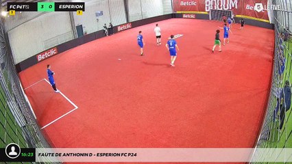 Faute de Anthonin D - Esperion Fc P24