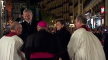 Los Reyes Felipe y Letizia, recibidos entre ovaciones a su llegada al funeral por las víctimas de la DANA en Valencia