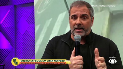 Bueiro explode em Lima no Peru | Melhor da Noite