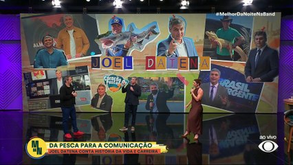 Joel Datena fala sobre a vida e carreira no Melhor da Noite | Melhor da Noite
